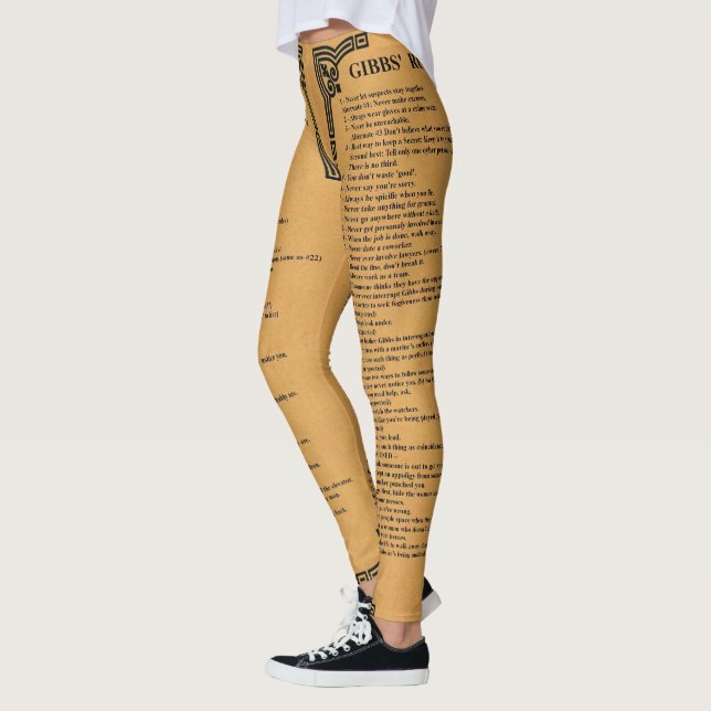 Gibbs' Regeln Leggings (Links)