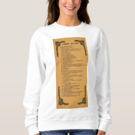 Gibbs' Regeln Sweatshirt