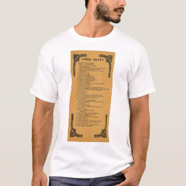 Gibbs' Regeln T-Shirt