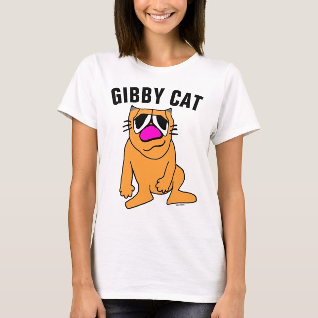GIBBY CAT Funny T - Shirt für Kinder (Vorderseite)