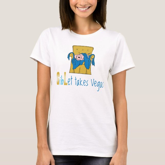Giblet nimmt Vegas T-Shirt (Vorderseite)
