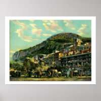Gibraltar, Casemates Square, Vintag
