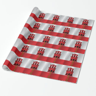Gibraltar-Flagge Geschenkpapier