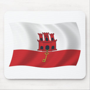 Gibraltar-Flagge-Mauspad Mousepad