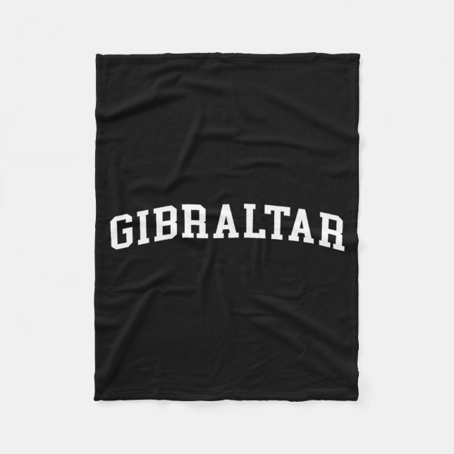 Gibraltar  fleecedecke (Vorderseite)