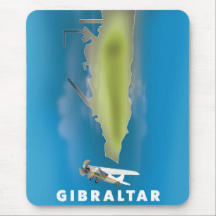 Gibraltar Karte Mousepad