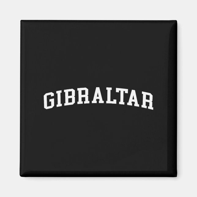 Gibraltar  magnet (Vorne)