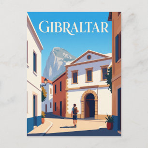 Gibraltar Nationalmuseum Gibraltar Postkarte