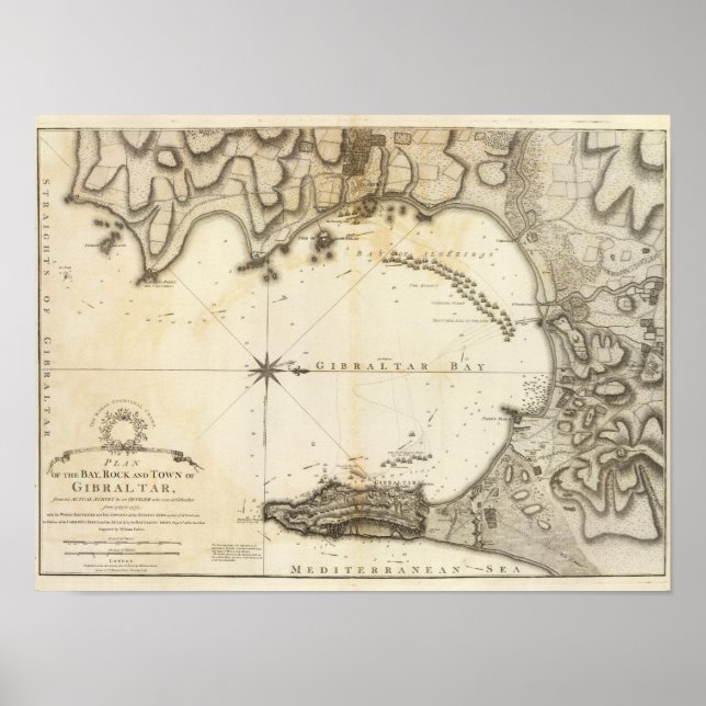 Gibraltar Poster (Vorne)