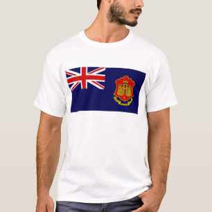 Gibraltar-Regierungs-Fahne T-Shirt