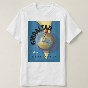 Gibraltar Reiseplakat T-Shirt