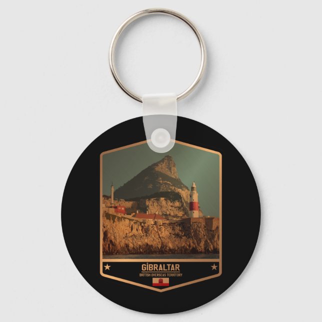 Gibraltar Schlüsselanhänger (Vorderseite)