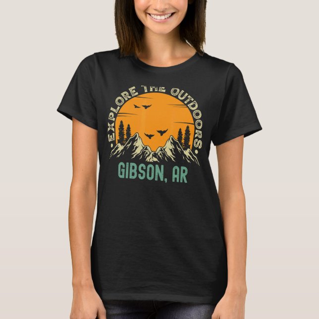Gibson Arkansas entdecken die Natur T-Shirt (Vorderseite)