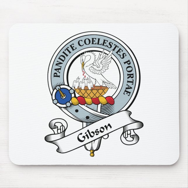 Gibson-Clan-Abzeichen Mousepad (Vorne)