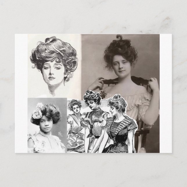 Gibson Girls Postkarte (Vorderseite)