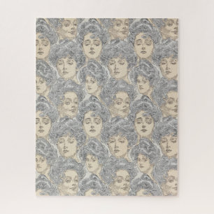 Gibson Girls viktorianische Frau Vintage-Muster