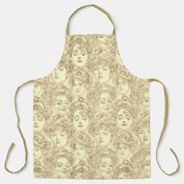 Gibson Girls Viktorianische Frauenmode Schürze