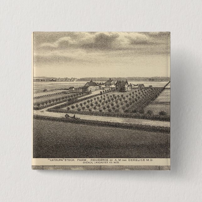 Gibson, Nebraska Button (Vorderseite)