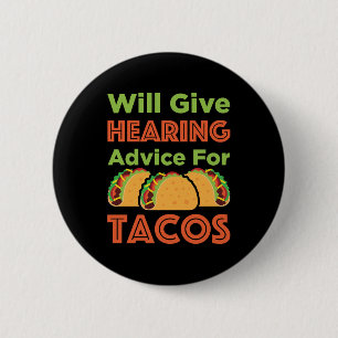 gibt Anhörungsberater für Tacos Audiologe Button