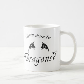 Gibt es Drachen? Kaffeetasse