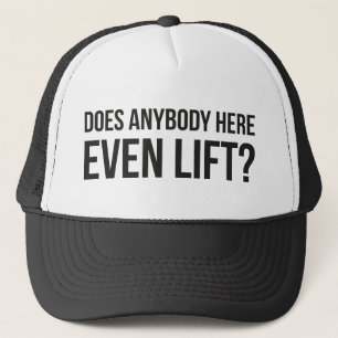 Gibt es hier auch LIft? Truckerkappe