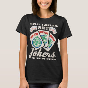 Gibt es irgendwelche Joker in diesem Set MahJongg T-Shirt