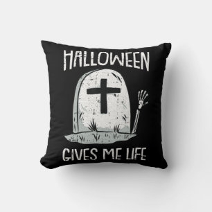 Gibt mir Leben Lazy Halloween Kostümspass Skelett Kissen