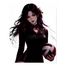 Gidagi Fitness Anime Volleyball Mädchen Halloween.