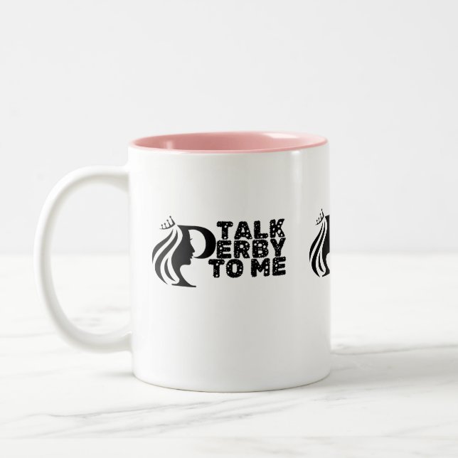 Giddy the F Up Zweifarbige Tasse (Links)