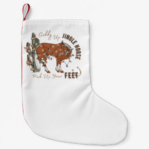 Giddy Up Jingle Pferde holen Weihnachten auf Kleiner Weihnachtsstrumpf