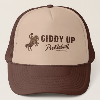 Giddy Up Pickleball - Casquette de camionneur