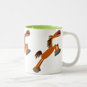 Giddyup, Horsey ! Cartoon Cheval Mug