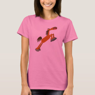 Giddyup, Horsey! Cartoon Pferde Frauen T - Shirt