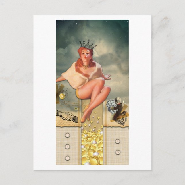 Gier Postkarte (Vorderseite)