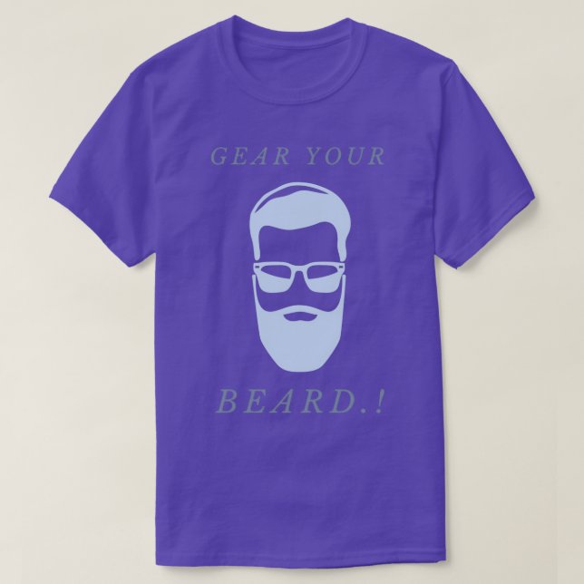 Gießen Sie Ihren Bart T-Shirt (Design vorne)