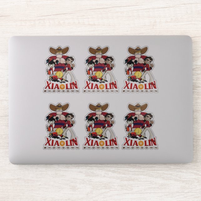 Gießerei | 8"x 8"- glänzend transparent aufkleber (Computer)