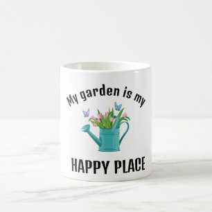 Gießkanne Gartendesign Kaffeetasse