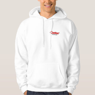 Gießmaschinen-Hauben-Sweatshirtrot Hoodie