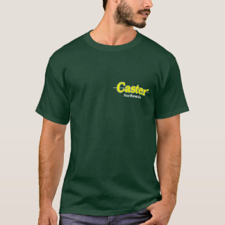 Gießmaschinen-T - Shirt-Gelb auf Grün T-Shirt