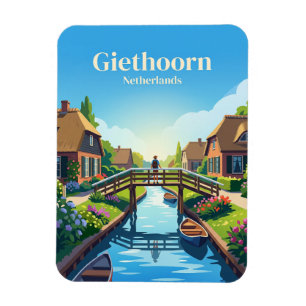 Giethoorn Niederlande Magnet