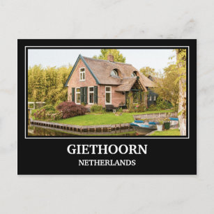 Giethoorn Niederlande Postcard Postkarte