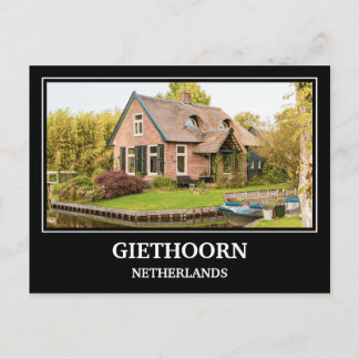 Giethoorn Niederlande Postcard Postkarte