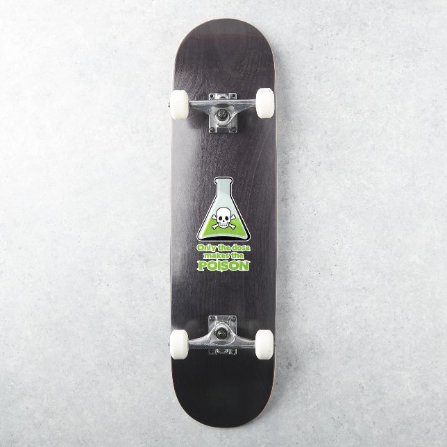 Gift Aufkleber (Skateboard)