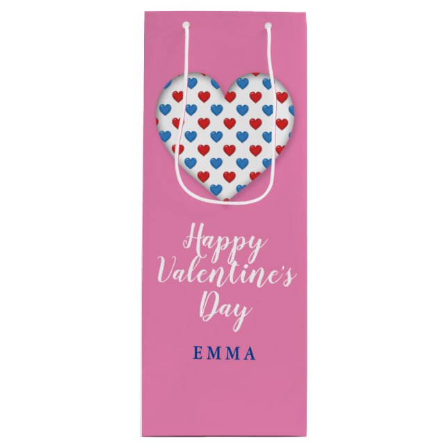 Gift Bag Geschenktüte Für Weinflaschen (Vorderseite)