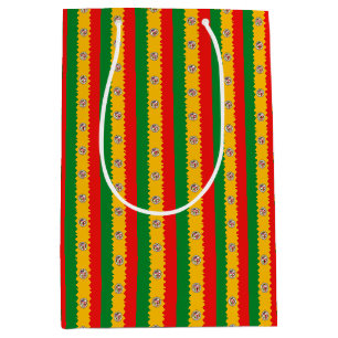 Gift Bag mit Los Angeles Fahne, USA Mittlere Geschenktüte