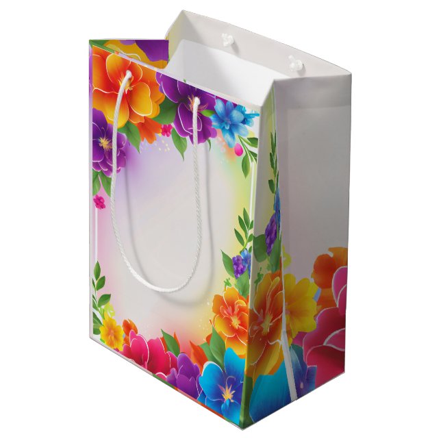 Gift Bag Mittlere Geschenktüte (Rückseite Schrägansicht)