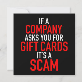Gift Card Scam - Scam Prevention