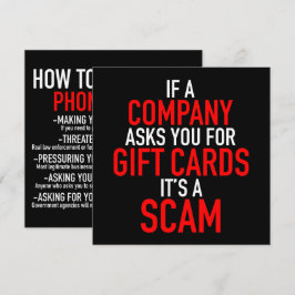 Gift Card Scam - Scam Prevention