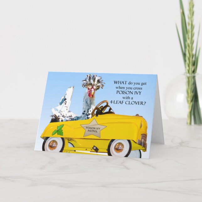 Gift-Efeu-Patrouille Karte (Vorderseite)