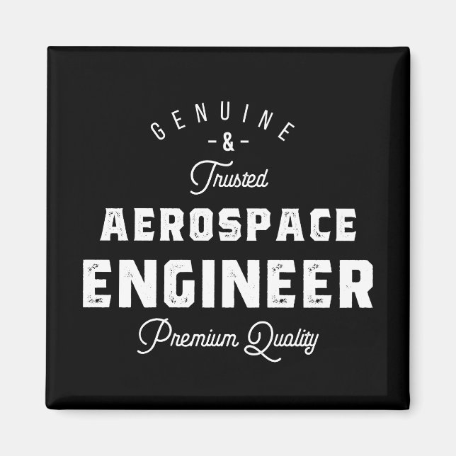 Gift for Aerospace Engineer Magnet (Vorne)